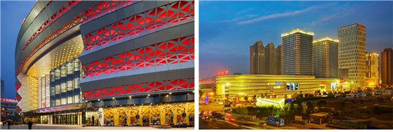 龙岩万达广场商业综合体照明工程案例