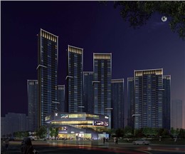 塔子湖D地块项目室外泛光照明设计