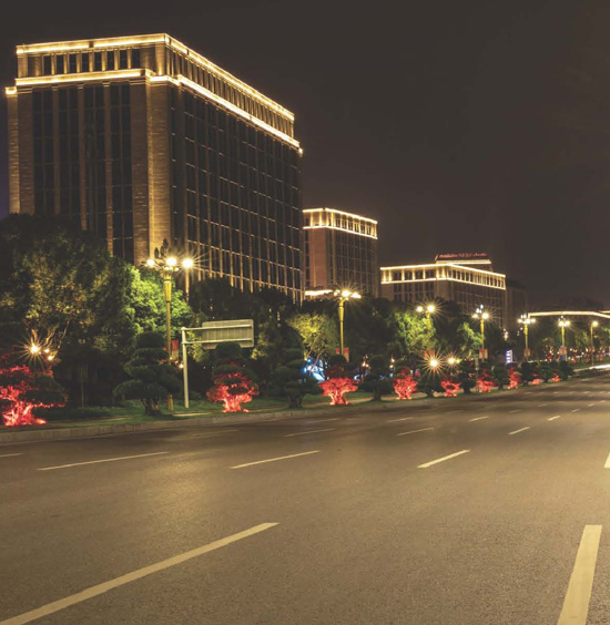 重庆·寸滩两江大道夜景照明工程