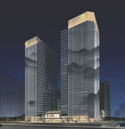 广东·珠海利腾金力湾商业中心二期A、B栋塔楼泛光照明安装工程