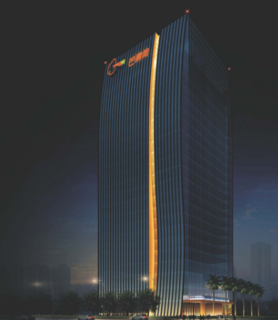 广东·深圳芒果网大楼夜景照明